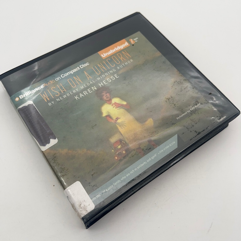 Wish on a Unicorn‎ Karen Hesse Brilliance Audio CD Unabridged Kate Rudd 2 Discs
